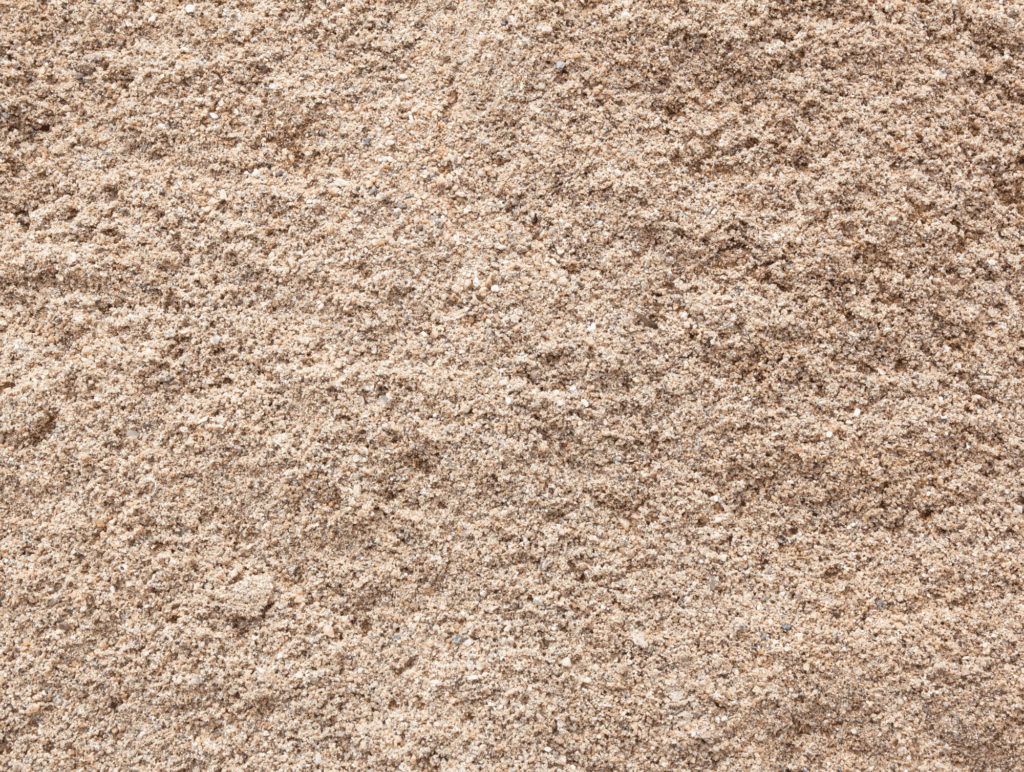 Washed coarse sand